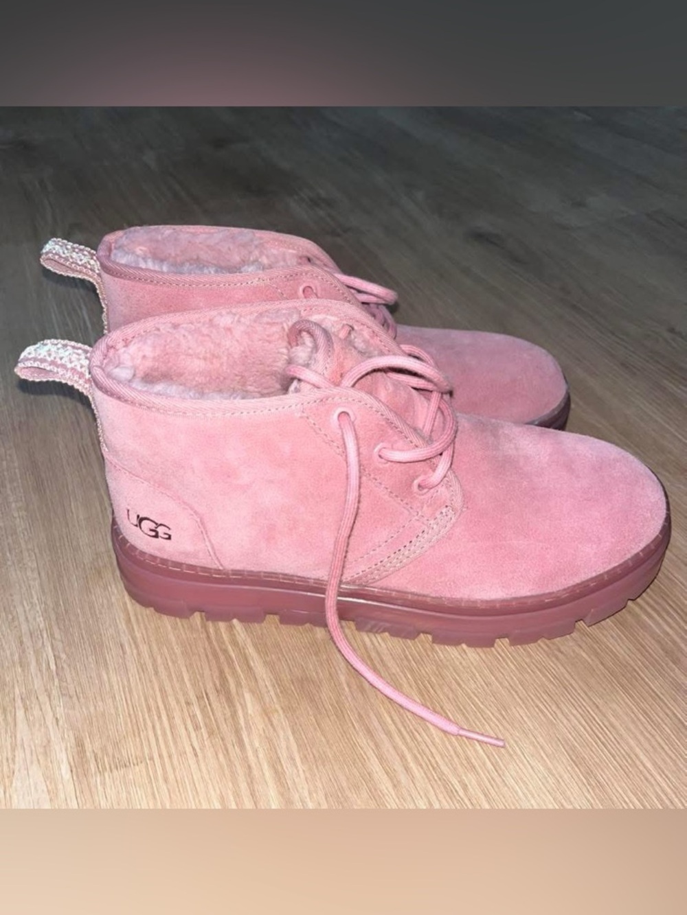 Ugg Neumel Clear Platform Boots, NEW ($150)! - Picture 2 of 4